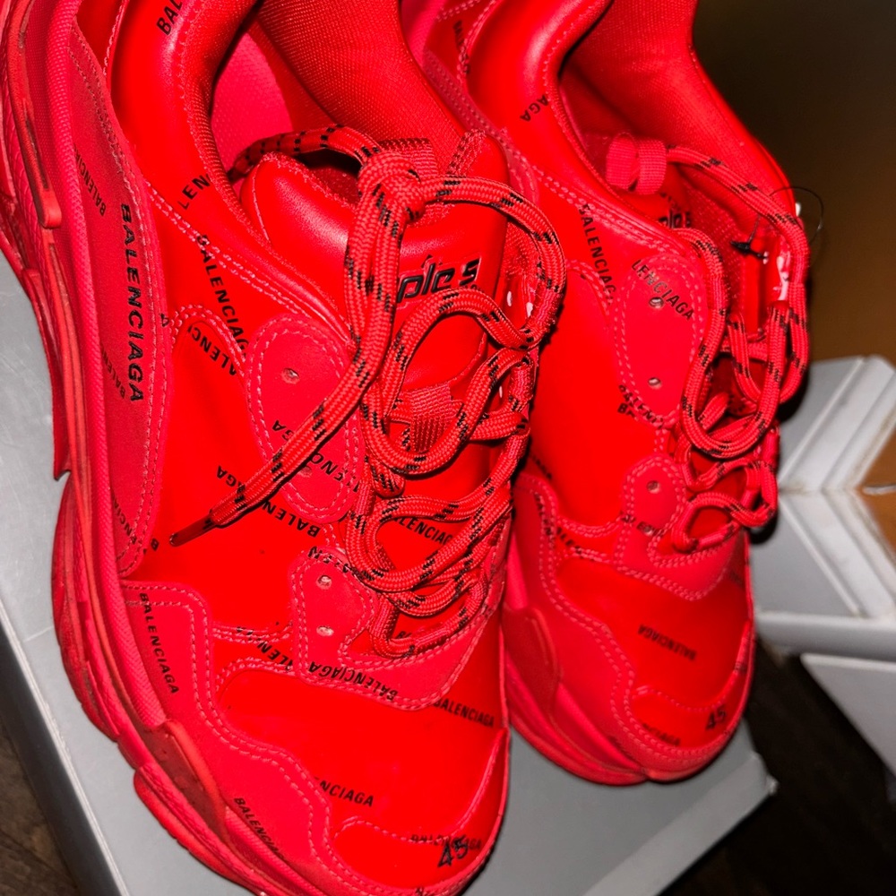 Red Balenciagas (Men’s)